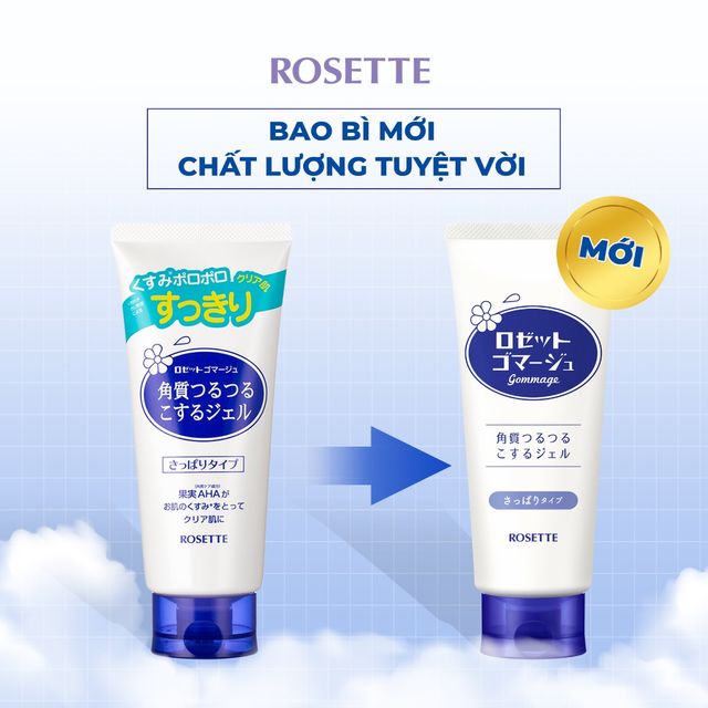 ROSETTE Gommage Gentle Peeling Gel m&agrave;u xanh