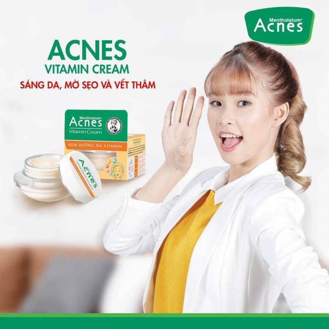 Kem Dưỡng Acnes Vitamin S&aacute;ng Da, Mờ Sẹo Th&acirc;m 40g Vitamin Cream