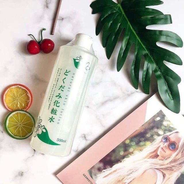 Nước hoa hồng Dokudami Natural Skin Lotion chiết xuất từ l&aacute; diếp c&aacute; 500ml - 1
