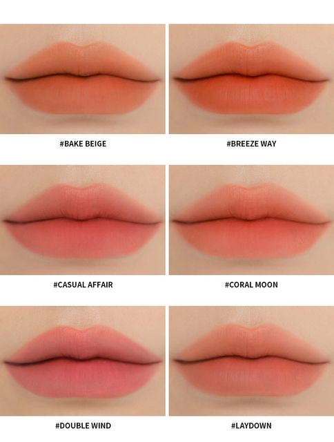 Son Kem L&igrave; 3CE Blur Water Tint 4.6g với bảng m&agrave;u đa dạng v&agrave; v&ocirc; c&ugrave;ng trendy, ph&ugrave; hợp cho giới trẻ năng động.