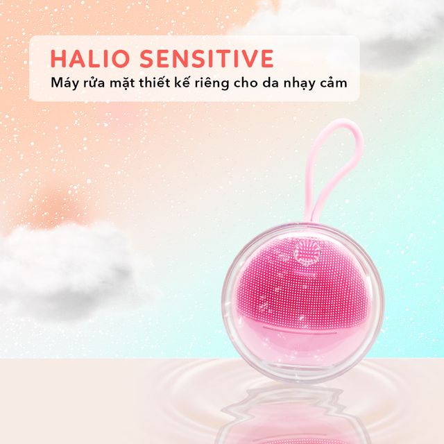 Máy Rửa Mặt Halio Dành Cho Da Nhạy Cảm 2