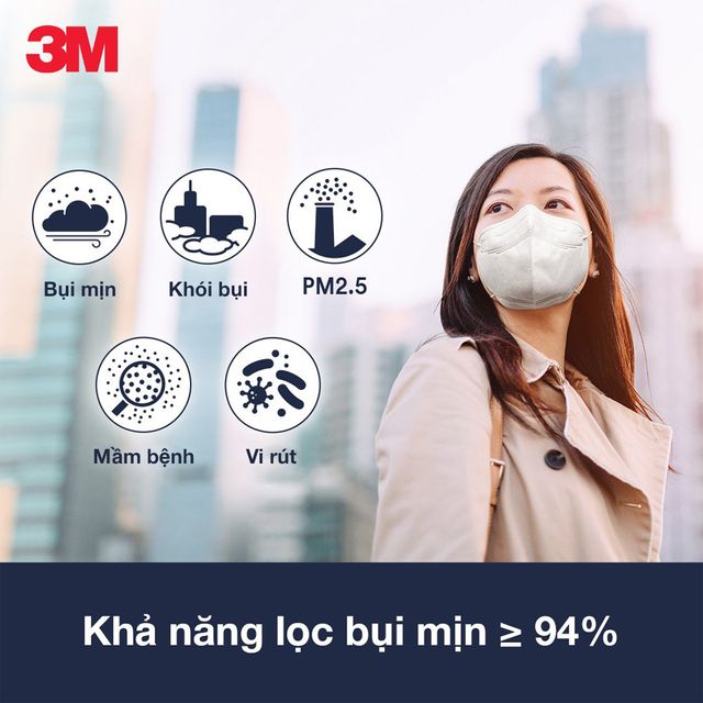 Khẩu Trang 3M Ngăn Bụi Mịn 1 C&aacute;i