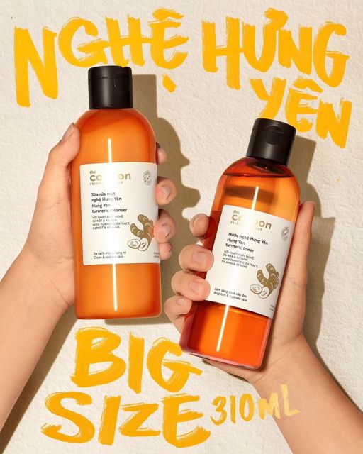 Sữa Rửa Mặt Cocoon Chiết Xuất Từ Nghệ Hưng Y&ecirc;n 310ml