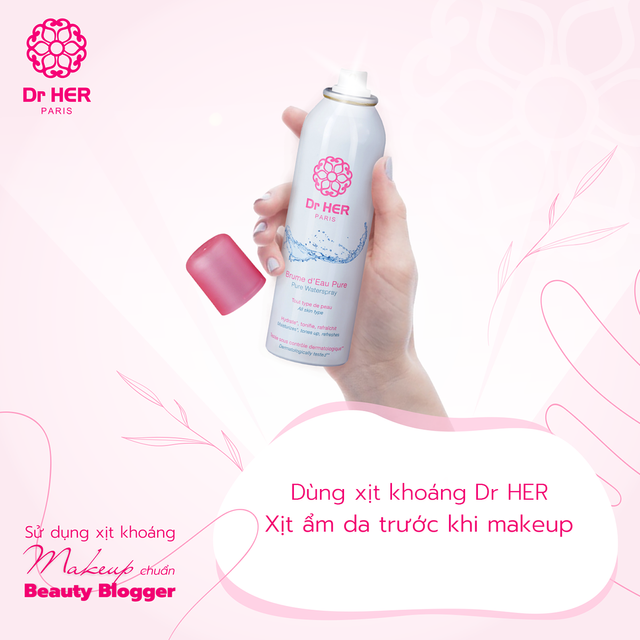 Mua Xịt Kho&aacute;ng Dr Her Paris Pure Water Spray 150ml tại Chiaki.vn