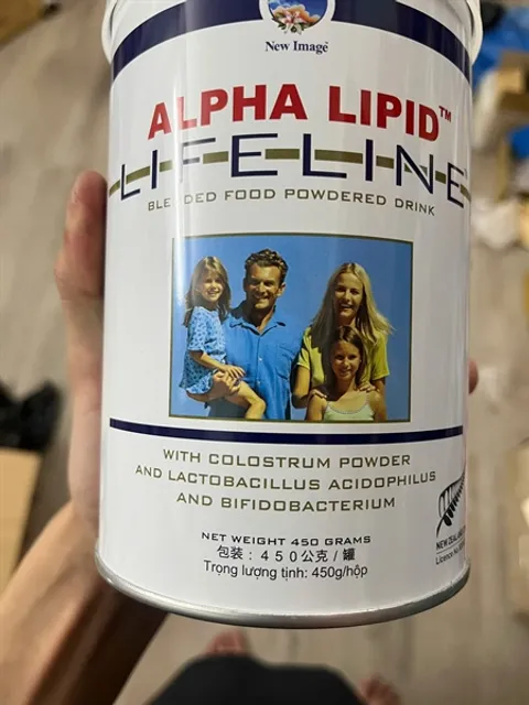 Sữa Non Alpha Lipid Life Line New Zealand 450G