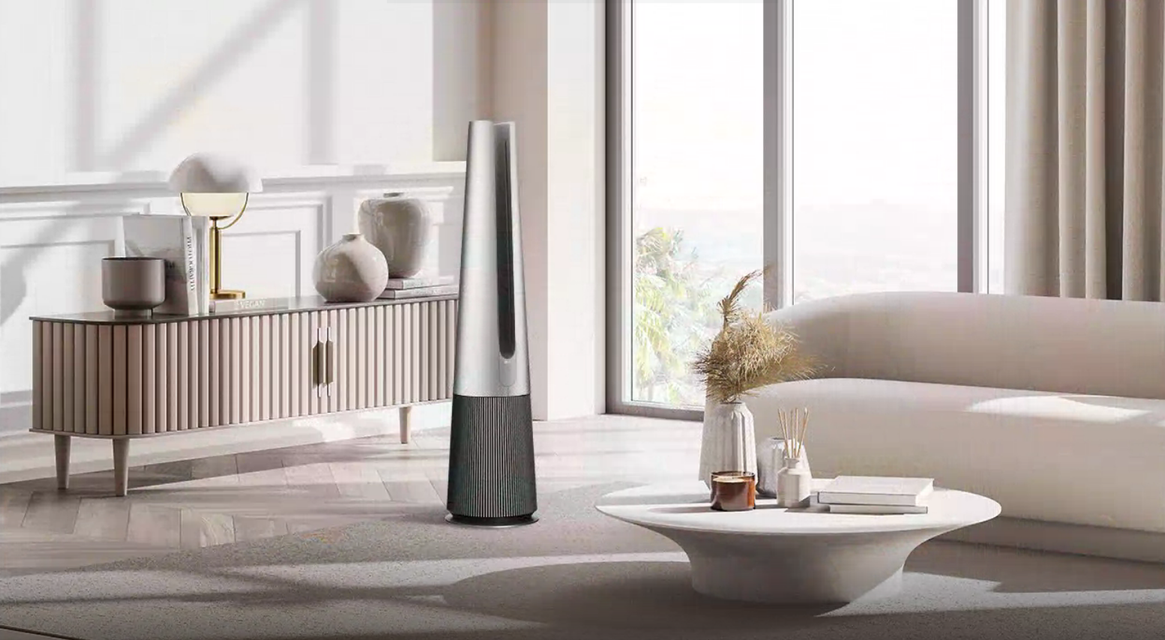 Máy lọc không khí LG PuriCare AeroTower màu be - Chính Hãng 1