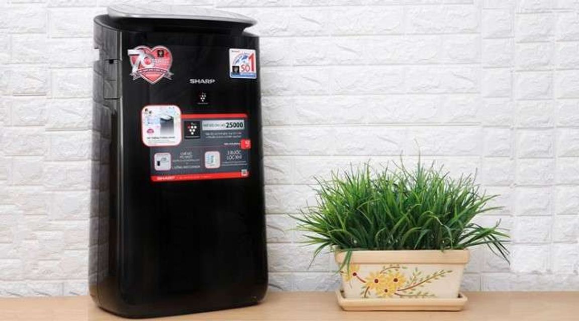 Thiết kế sang trọng, tinh tế - M&aacute;y lọc kh&ocirc;ng kh&iacute; Sharp FP-J80EV-H