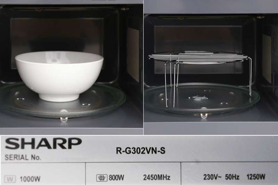 L&ograve; vi s&oacute;ng Sharp R-G302VN-S-4