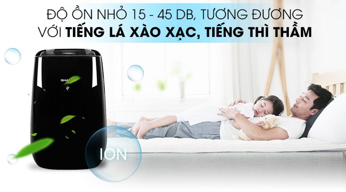 M&aacute;y lọc kh&ocirc;ng kh&iacute; Sharp FP-JM40V-B