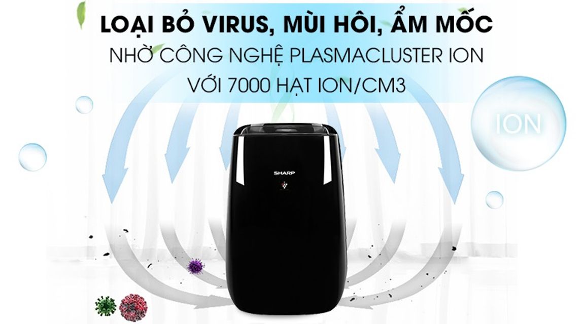 M&aacute;y lọc kh&ocirc;ng kh&iacute; Sharp FP-JM40V-B