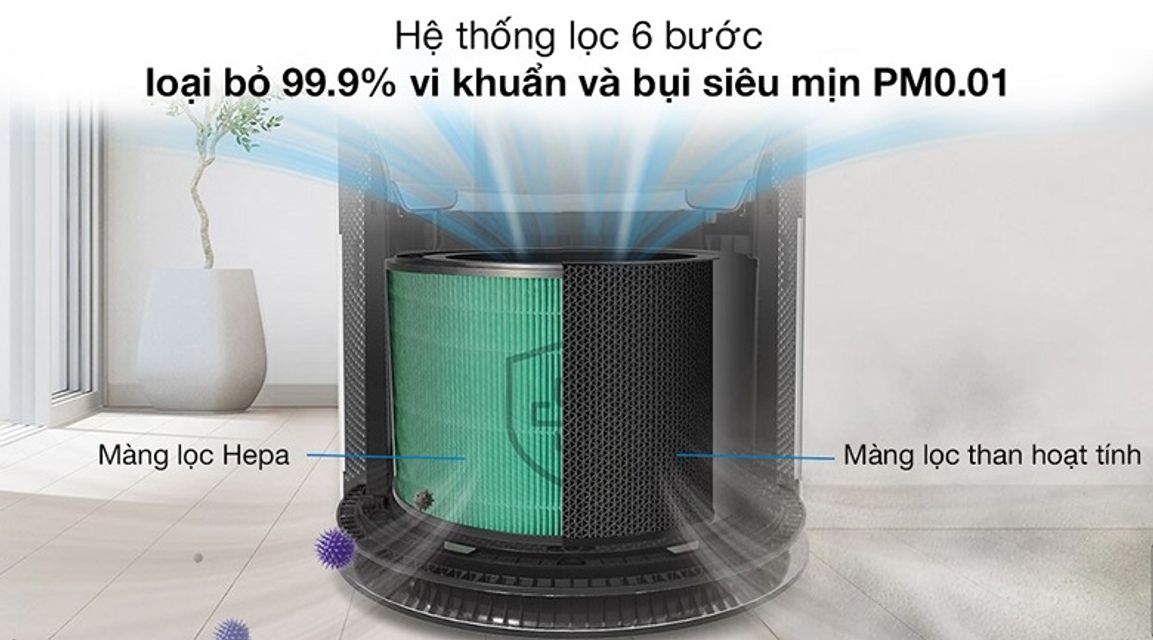 M&aacute;y lọc kh&ocirc;ng kh&iacute; LG PuriCare AS10GDWH0