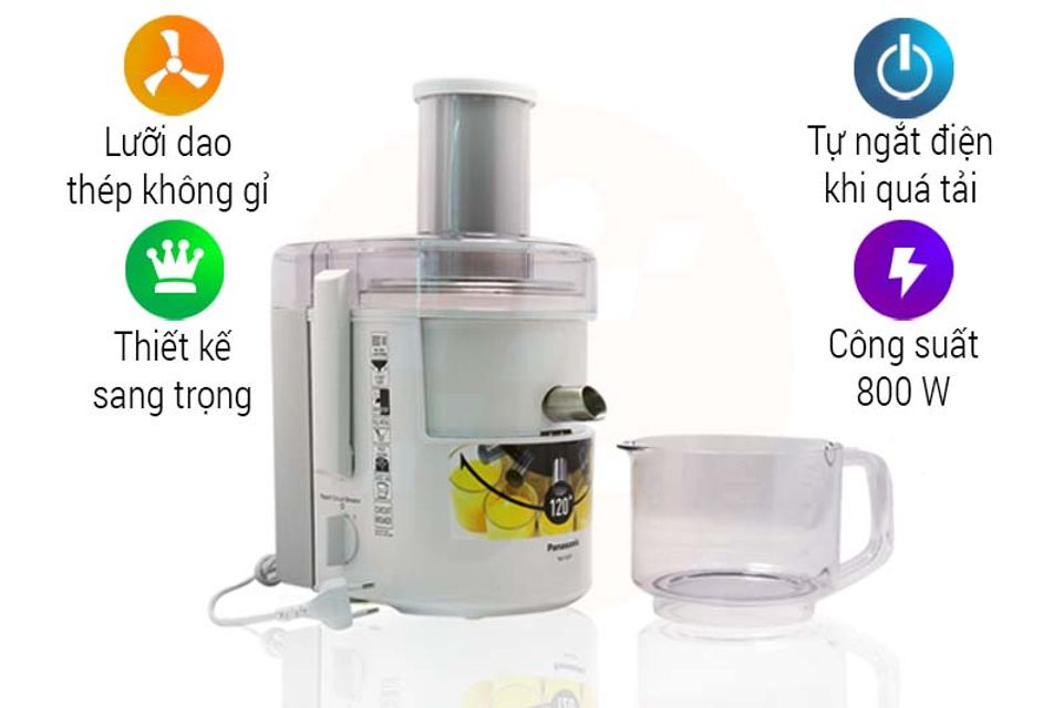 M&aacute;y &eacute;p hoa quả Panasonic MJ-SJ01WRA