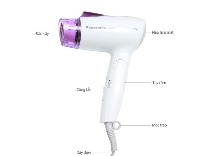 Máy sấy tóc Panasonic EH-NE11-V645 1200W Chính hãng 1