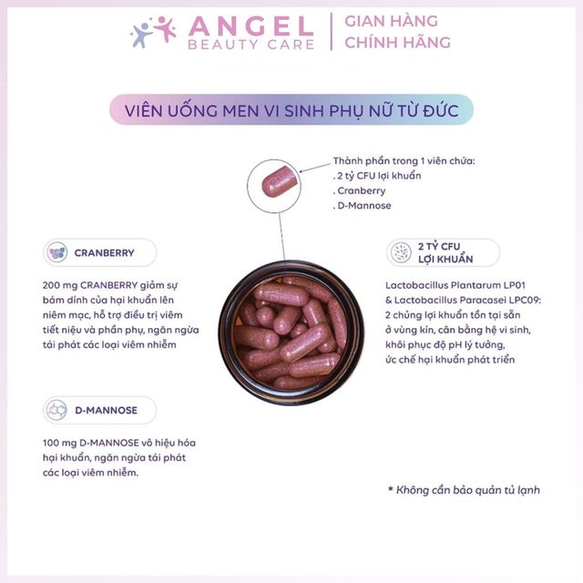 Men Vi Sinh Phụ Khoa Lactobact Intima