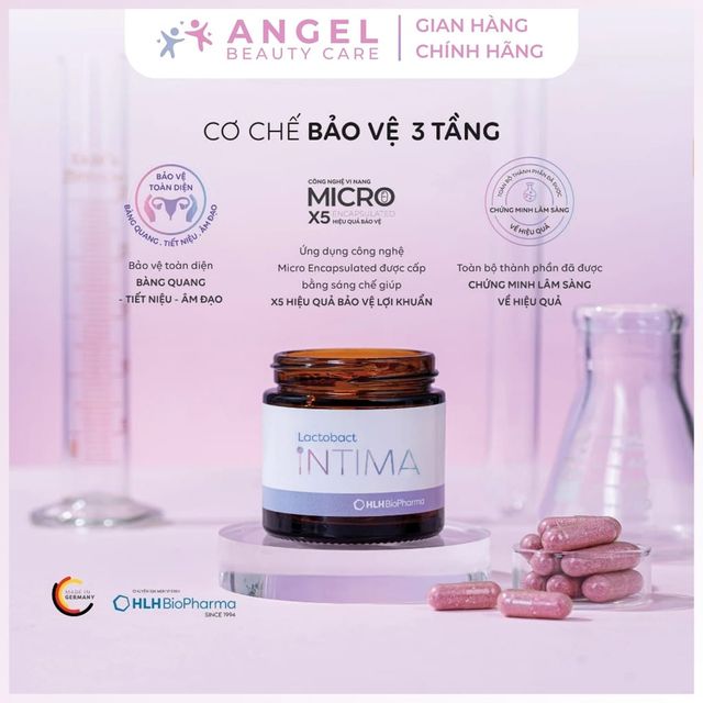 Men Vi Sinh Phụ Khoa Lactobact Intima