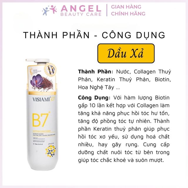 Bộ Dầu Gội Visiami