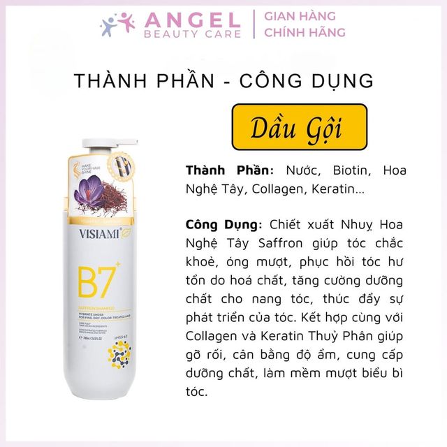 Bộ Dầu Gội Xả Visiami