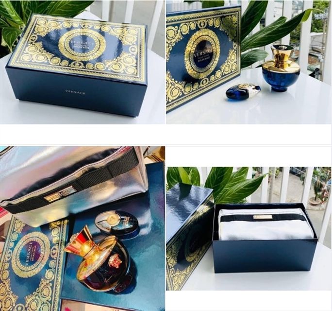 Set Versace Pour Femme Dylan Blue Edp