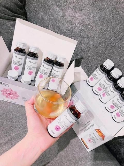 Nước Collagen Rose Beauty tinh chất yến v&agrave; hoa anh thảo 3