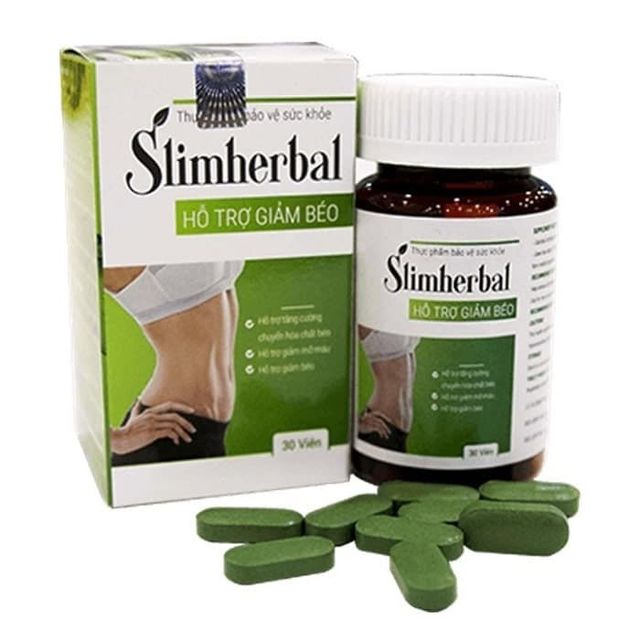 Viên uống Slim Herbal giúp giảm cân hiệu quả Hộp 30 viên 1