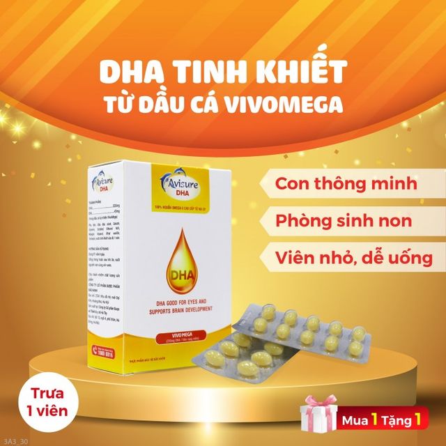 DHA cho bà bầu Avisure DHA - Công nghệ ViVomega DHA tinh khiết từ Nauy 4