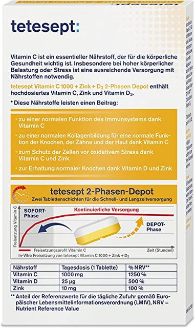 Viên Uống Vitamin C 1000 + Kẽm + D3 Hỗ Trợ Tăng Đề Kháng 2
