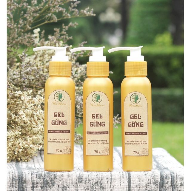 Gel Gừng Massage giúp Tan Mỡ Bụng Sau Sinh Wonmom 70g 1