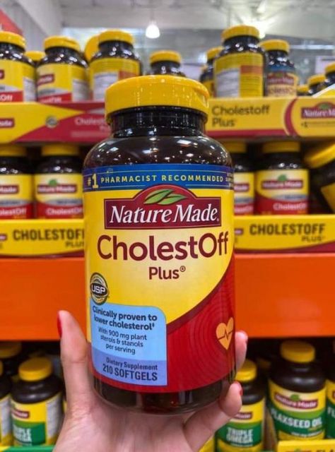 Vi&ecirc;n uống Nature made CholestOff Plus của Mỹ 1
