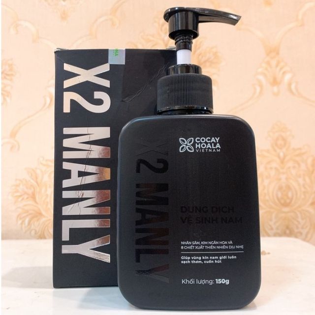 Dung Dịch Vệ Sinh Nam X2 Manly Cocayhoala 150g 1