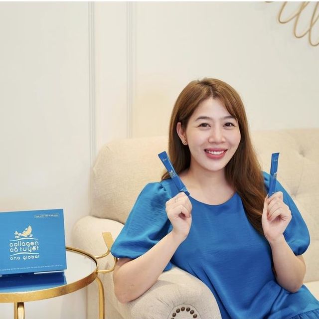 Collagen cá tuyết Cỏ Cây Hoa Lá làm đẹp săn chắc da hộp 30 gói 3