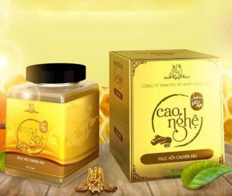 Cao Nghệ Ủ Da Đêm Đông Anh giúp phục Hồi Làn da Hộp 50g 1