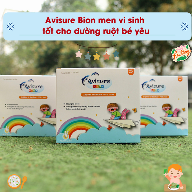 Ống uống bổ sung lợi khuẩn cho đường ruột khỏe