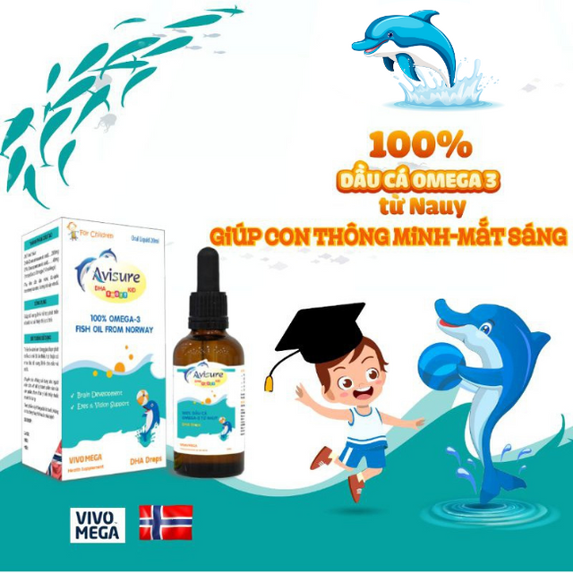 Avisure DHA Smart Kid hỗ trợ bổ sung DHA tinh khiết cho bé thông minh 5
