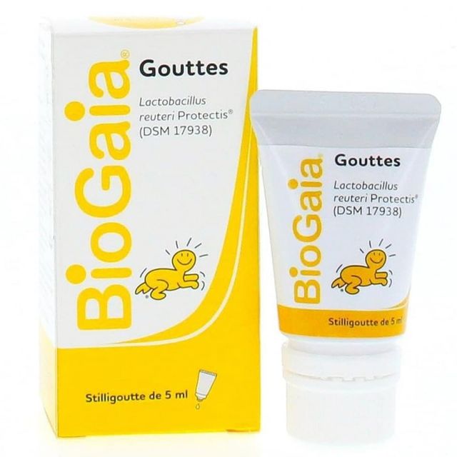 Pháp - Men Vi Sinh Tiêu Hóa BioGaia Gouttes - Dạng Tuýp 1