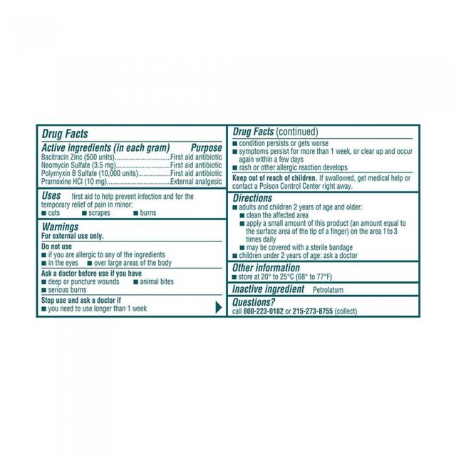 Set 3 kem mỡ kh&aacute;ng vi&ecirc;m, liền sẹo Neosporin Original Ointment Mỹ 3