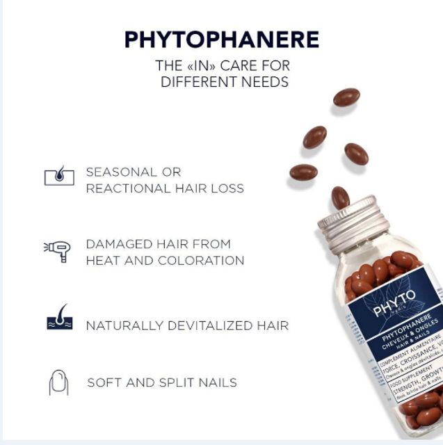Viên uống hỗ trợ mọc tóc Phyto Paris 120 viên của Pháp 2
