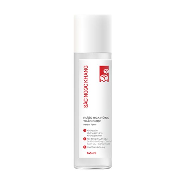 Nước hoa hồng Sắc Ngọc Khang sạch mịn s&aacute;ng da 145ml 1