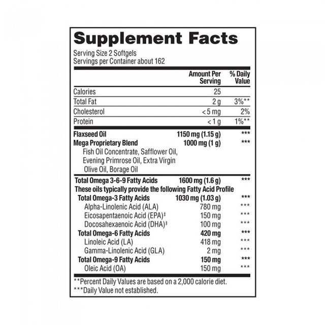 Vi&ecirc;n uống dầu c&aacute; Omega 3-6-9 Member's Mark Supports Heart Health 2