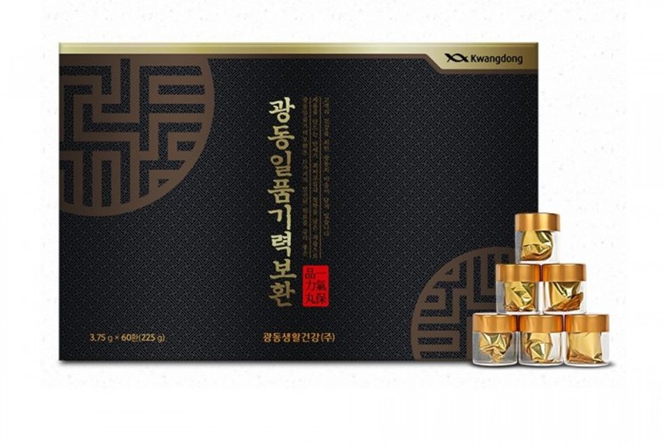 [Hàn Quốc] An Cung Ngưu Hoàng Hoàn Kwangdong Hộp Đen 60 Viên 1