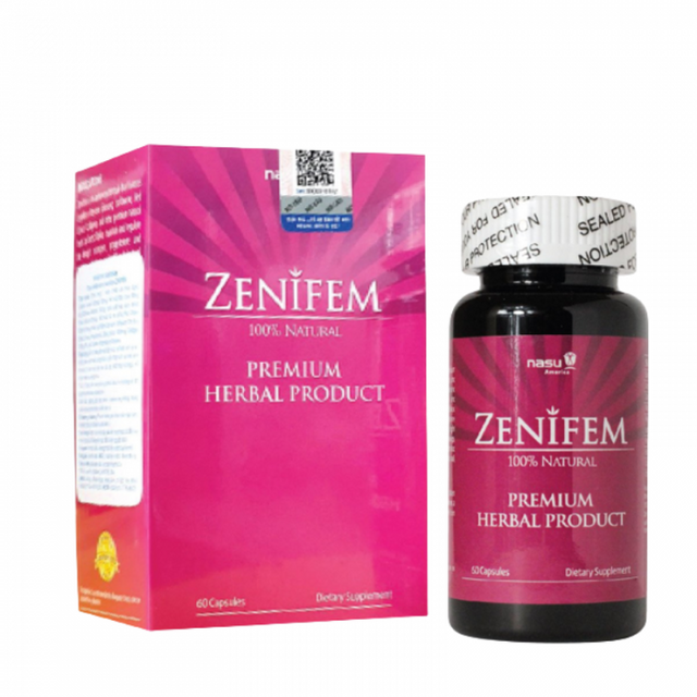 Zenifem Gi&uacute;p Bổ Sung Nội Tiết Tố Nữ Tự Nhi&ecirc;n Hiệu Quả (Mỹ) 1