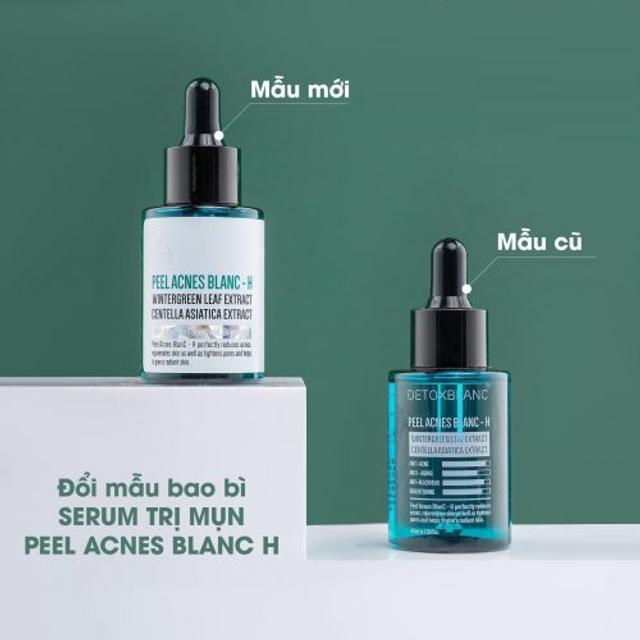 Serum gi&uacute;p giảm mụn tự nhi&ecirc;n Detox BlanC 1