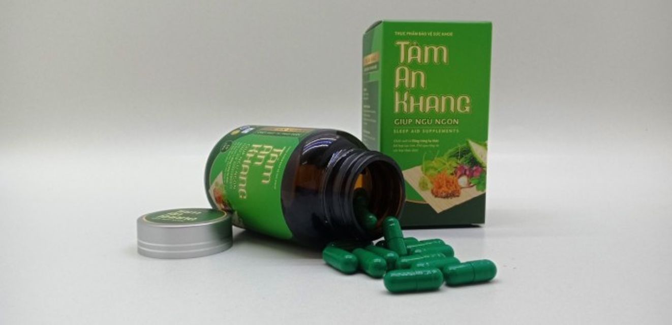 Vi&ecirc;n Uống Hỗ Trợ Ngủ Ngon T&acirc;m An Khang (Hộp 30 Vi&ecirc;n) 1