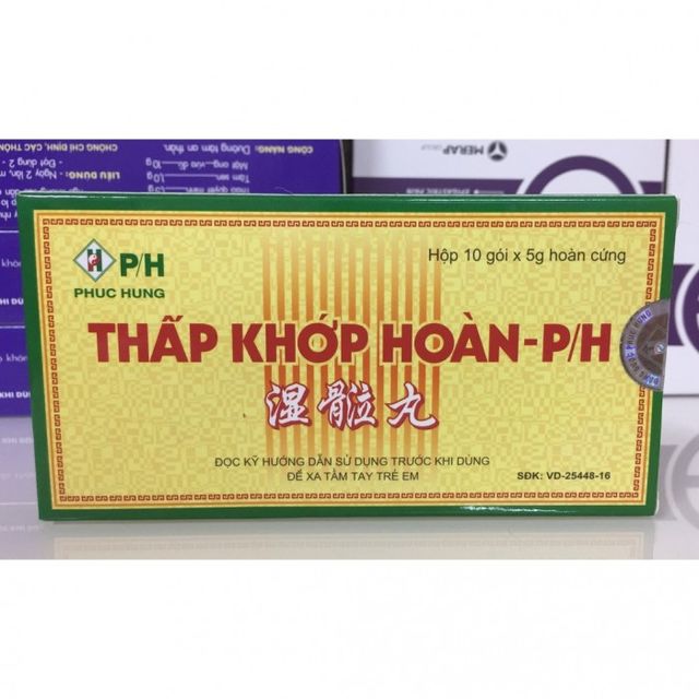 Thấp Khớp Hoàn - P/H Phú Hưng hỗ trợ về xương khớp (10 gói x 5g) 1