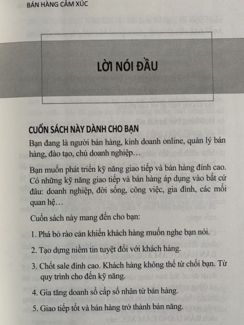 Bán hàng cảm xúc tái bản năm 2021- Best Seller 3