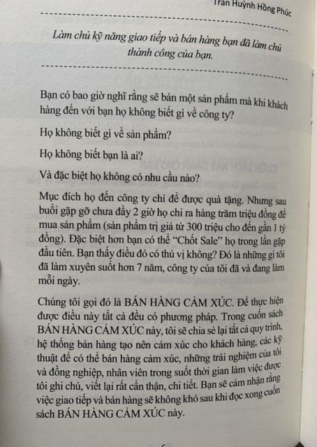 Bán hàng cảm xúc tái bản năm 2021- Best Seller 4