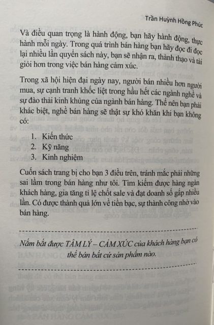 Bán hàng cảm xúc tái bản năm 2021- Best Seller 6