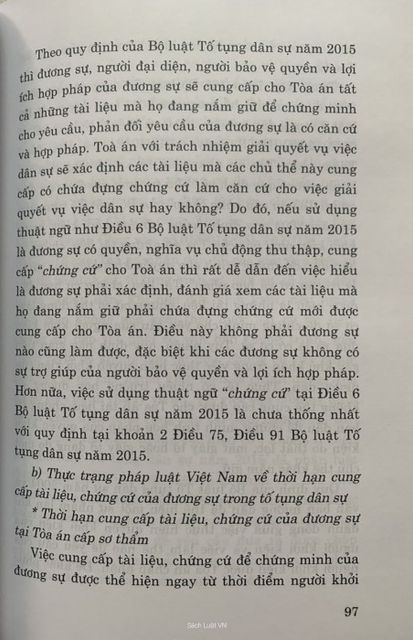 Cung Cấp Thu Thập Chứng Cứ Của Đương Sự Trong Tố Tụng Dân Sự 12