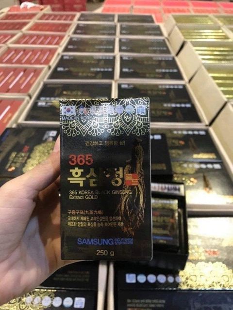 Cao Hắc S&acirc;m C&ocirc; Đặc Hỗ Trợ Tăng Sức Đề Kh&aacute;ng hộp 4 lọ 1