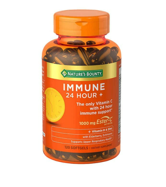 Viên Uống Giúp Tăng Sức Đề Kháng Nature’s Bounty 24 Hour + 120 1