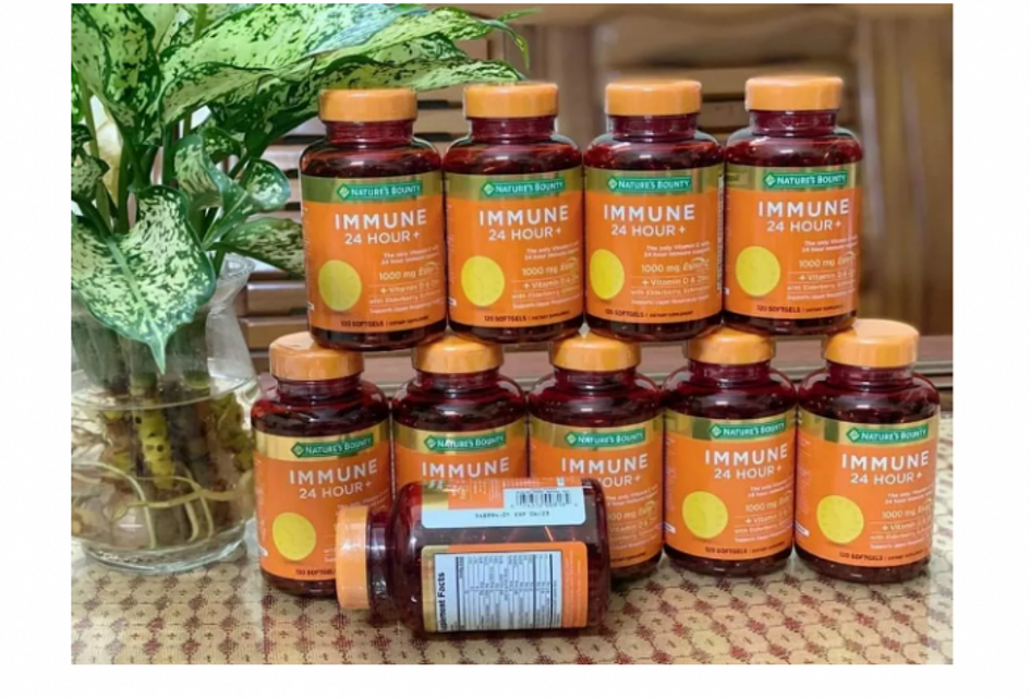Viên Uống Giúp Tăng Sức Đề Kháng Nature’s Bounty 24 Hour + 120 3